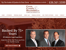 Tablet Screenshot of cch-lawyer.com